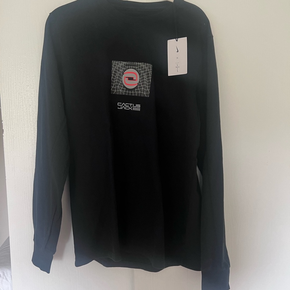 Cactus Black Long Sleeve Tee